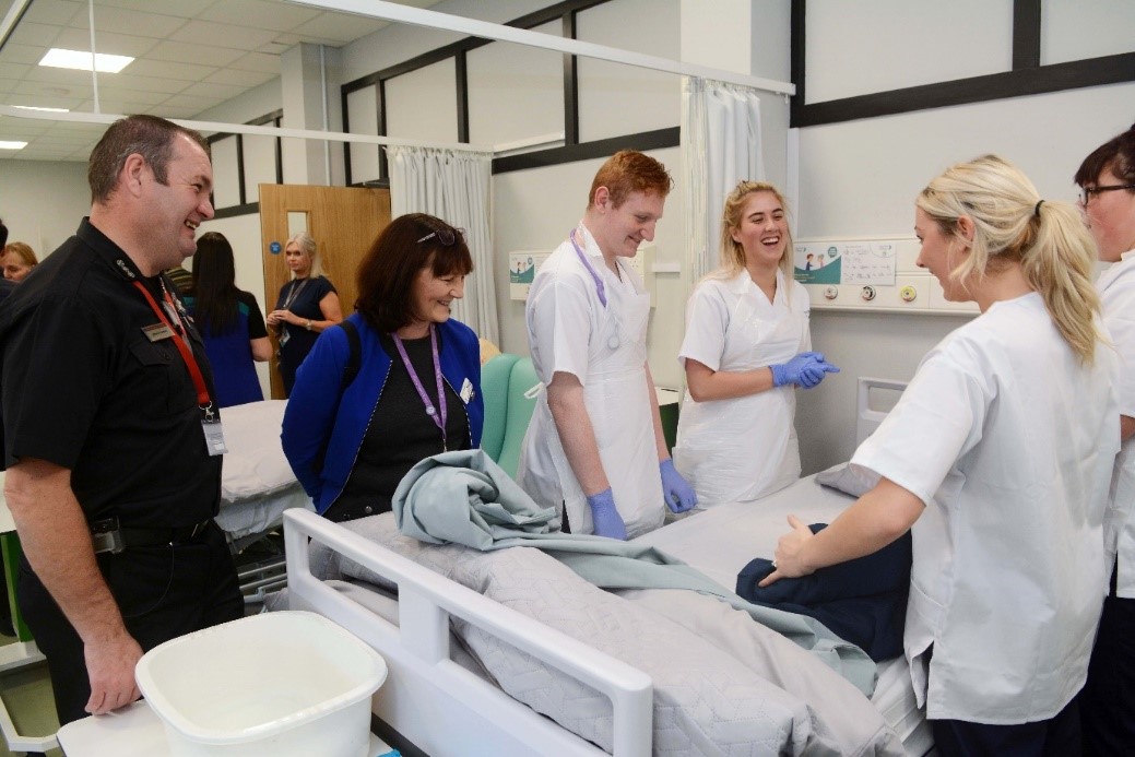 I had a great time doing work experience at Ayrshire College.hospital ward image.jpg