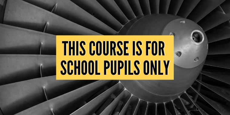 This course is for school pupils only graphic